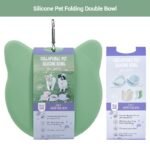 2-in-1 Silicone Pet Folding Double Bowl - Image 7