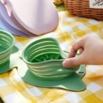 2-in-1 Silicone Pet Folding Double Bowl - Image 3