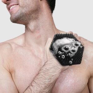 - 2 in 1 Silicone Body Shampoo Brush