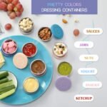2.4oz Salad Dressing Container with Silicone Lid - Image 6