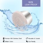 2.4oz Salad Dressing Container with Silicone Lid - Image 3