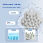 Silicone Hair Scalp Brush Massager Durable - Image 3