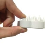 Plum blossom shape Silicone Comb Shampoo Brush - Image 3