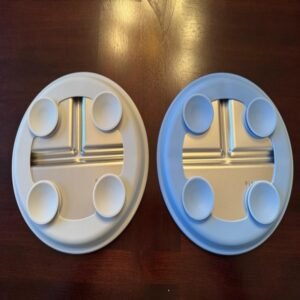 - Silicone Kids Baby Plates