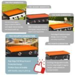 36 inch Silicone Griddle Cover Mat - Image 5