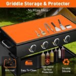 36 inch Silicone Griddle Cover Mat - Image 8