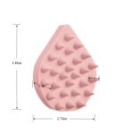 Wholesale Water Droplets Silicone Hair Scrubber - Image 3