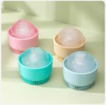 2-in-1 Silicone Ice Face Roller with Facial Brush - Image 2