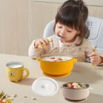 Silicone Kids Feeding Bowls with 304 Stainless Steel - Image 11