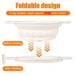 Foldable Silicone Kitchen Strainer Durable - Image 4