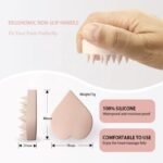 Wholesale The Heart Silicone Hair Scrubber