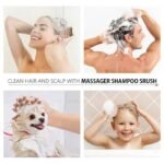 Wholesale The Heart Silicone Hair Scrubber