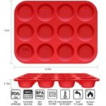 12-Cup Silicone Muffin Pan - Image 2