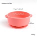 Silicone Kids Feeding Bowls with 304 Stainless Steel - Image 3
