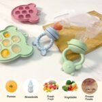 Silicone Baby Fruit Feeder Set