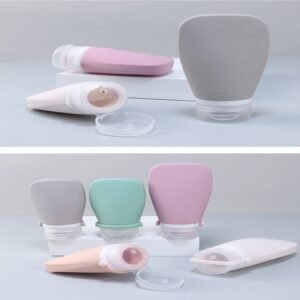 - The silicone Travel Bottle Stes（4 pieces）