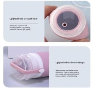 - The silicone Travel Bottle Stes（4 pieces）
