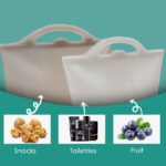 Silicone Food Storage Bag with Zipper - Image 3