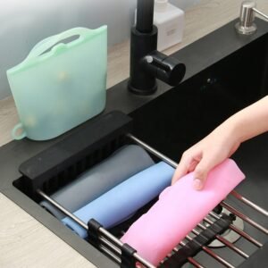 - Silicone Food Storage Bag with Zipper