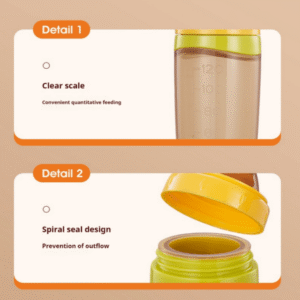 - Silicone Squeeze Food Feeding Bottle Soft