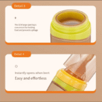 Silicone Squeeze Food Feeding Bottle Soft - Image 8