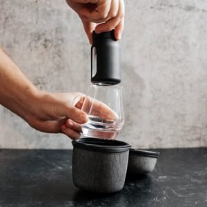 - Durable The Glass Whisky Silicone Sleeve Bottle Sets