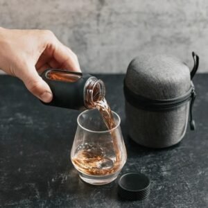 - Durable The Glass Whisky Silicone Sleeve Bottle Sets