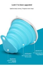 270ml Folding Silicone Water Bottle - Image 5