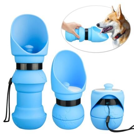 Silicone Pets Folding Cup