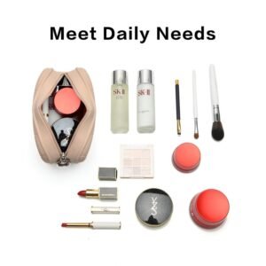 - The Silicone Makeup Bags with Zipper Durable