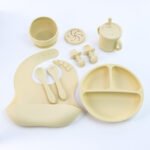 Premium Silicone Baby Tableware Set (8 pieces) - Image 8