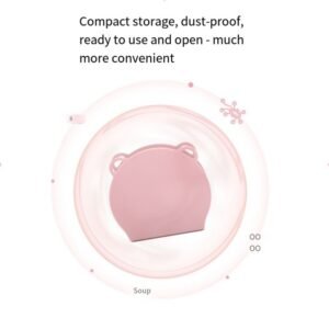 - Food Grade Silicone Baby Feeding Set (3-pack)