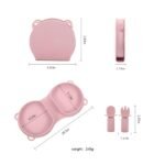Food Grade Silicone Baby Feeding Set (3-pack) - Image 3