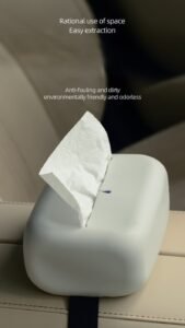 - Silicone Tissue Box Holder Durable