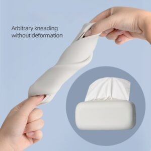 - Silicone Tissue Box Holder Durable