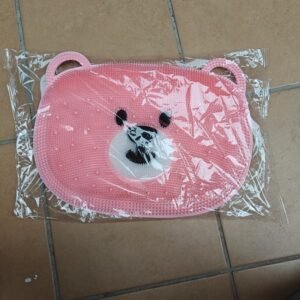 - Silicone Foot Scrubber Mat in Shower