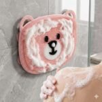 Silicone Foot Scrubber Mat in Shower - Image 5