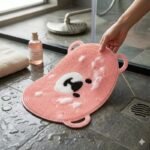 Silicone Foot Scrubber Mat in Shower - Image 6
