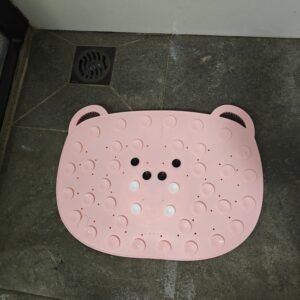 - Silicone Foot Scrubber Mat in Shower