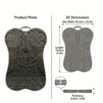 Silicone Wall Back Scrubber for Shower - Image 2