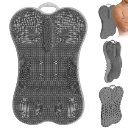 Silicone Wall Back Scrubber for Shower
