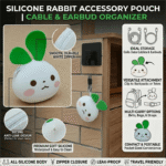 Rabbit Silicone Zipper Pouch - Image 4