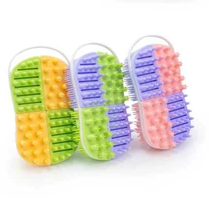 Multi color Silicone Bath Brush